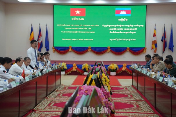 1. Mở rộng không gian hợp tác Đắk Lắk - Mondulkiri